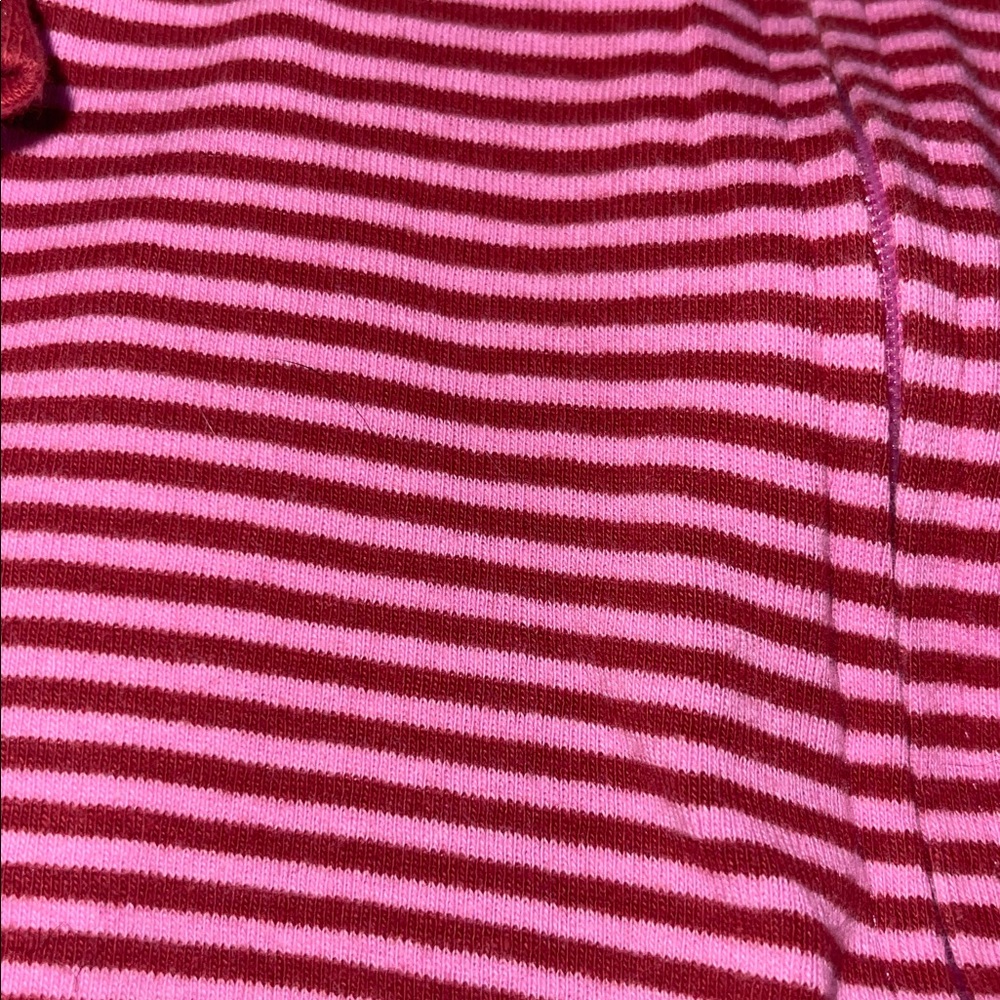 Amazon Essentials Red Striped Kids PJs - Picture 3 of 5